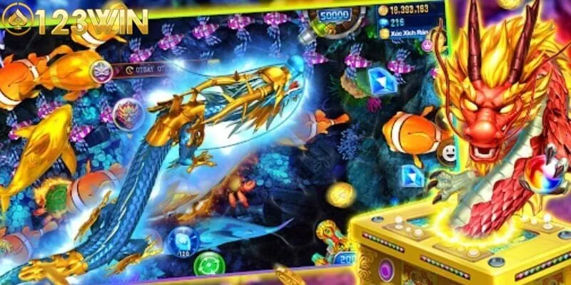 Bắn cá Long Vương tại 123WIN thưởng khủng